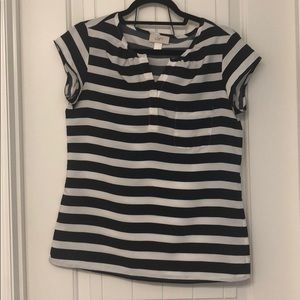women’s loft striped shirt!